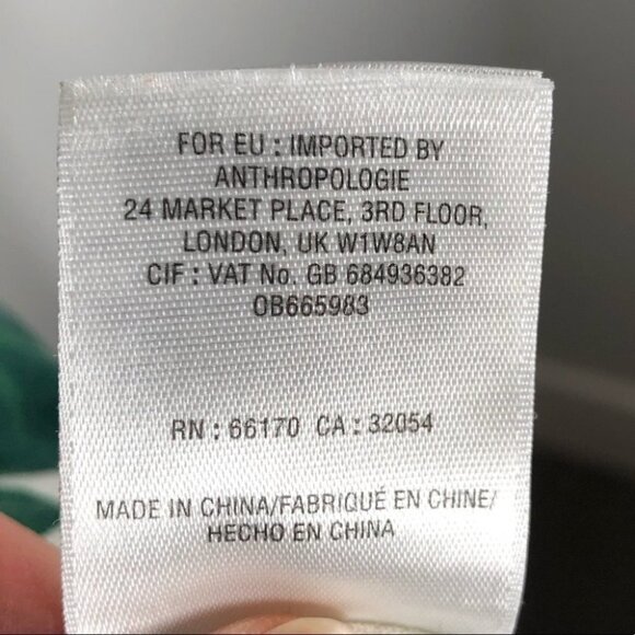 Anthropologie Vanessa Virginia  Tropical Print Flowy Tank Size Small - Picture 7 of 11